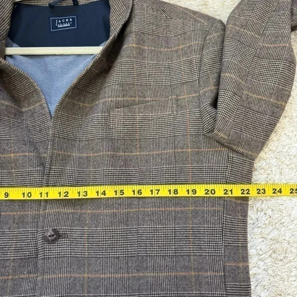 Jachs New York Tailoring Mens Tan Blazer Jacket size Large - Picture 8 of 12